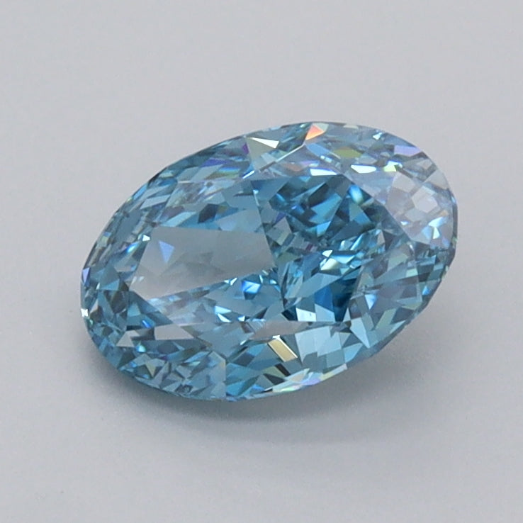 1.01 Carat Oval Shaped, Excellent Cut, VVS2 Clarity, IGI Certified Lab Grown Diamond