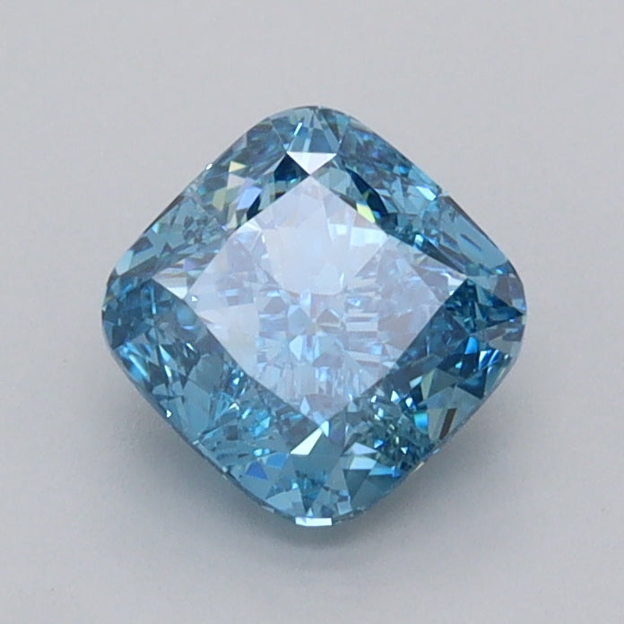 1.01 Carat Cushion Shaped, Ideal Cut, VVS2 Clarity, IGI Certified Lab Grown Diamond