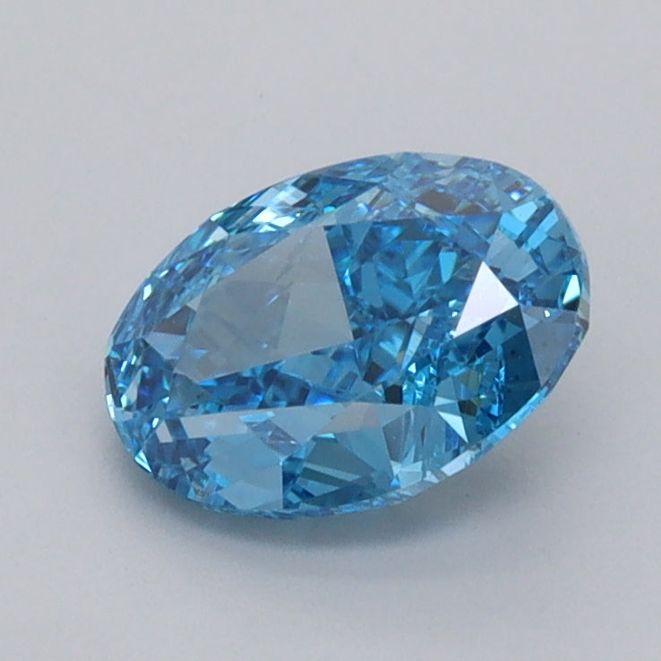 1.16 Carat Oval Shaped, Excellent Cut, VVS2 Clarity, IGI Certified Lab Grown Diamond