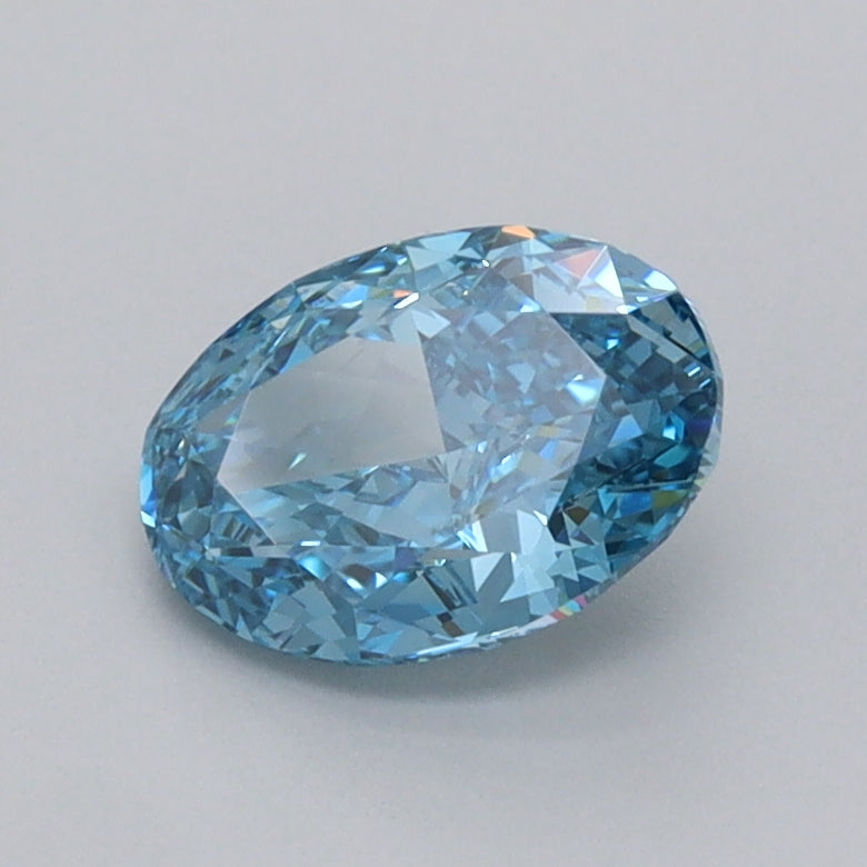1.01 Carat Oval Shaped, Excellent Cut, VVS2 Clarity, IGI Certified Lab Grown Diamond