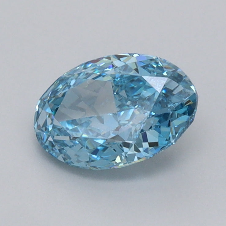 1.01 Carat Oval Shaped, Excellent Cut, VVS2 Clarity, IGI Certified Lab Grown Diamond