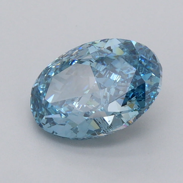1.18 Carat Oval Shaped, Very Good Cut, VVS2 Clarity, IGI Certified Lab Grown Diamond