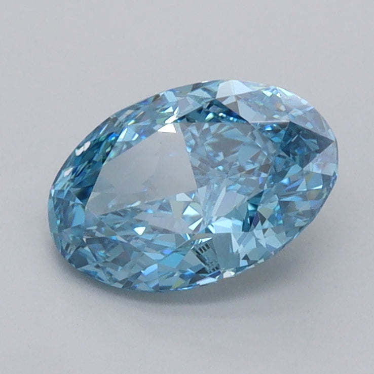 1.13 Carat Oval Shaped, Ideal Cut, VVS2 Clarity, IGI Certified Lab Grown Diamond