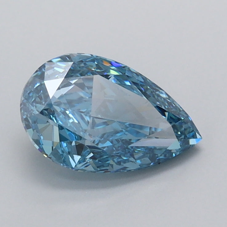 1.03 Carat Pear Shaped, Ideal Cut, VVS2 Clarity, IGI Certified Lab Grown Diamond