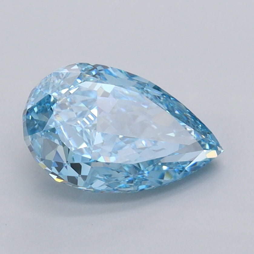 1.52 Carat Pear Shaped, Very Good Cut, VVS2 Clarity, IGI Certified Lab Grown Diamond