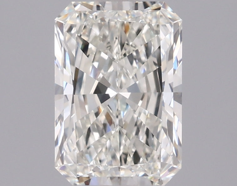1.55 Carat Radiant Shaped, Excellent Cut, I Color, VVS1 Clarity, IGI Certified Lab Grown Diamond