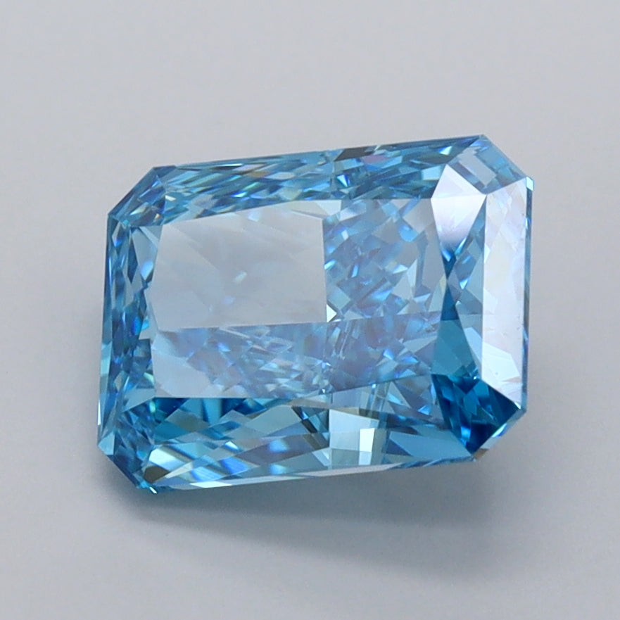 2.31 Carat Radiant Shaped, Ideal Cut, VS1 Clarity, IGI Certified Lab Grown Diamond