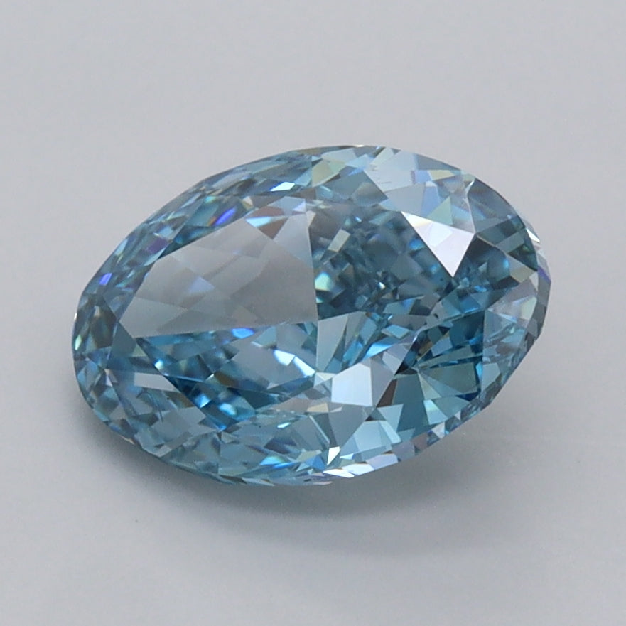 2.06 Carat Oval Shaped, Excellent Cut, VS1 Clarity, IGI Certified Lab Grown Diamond