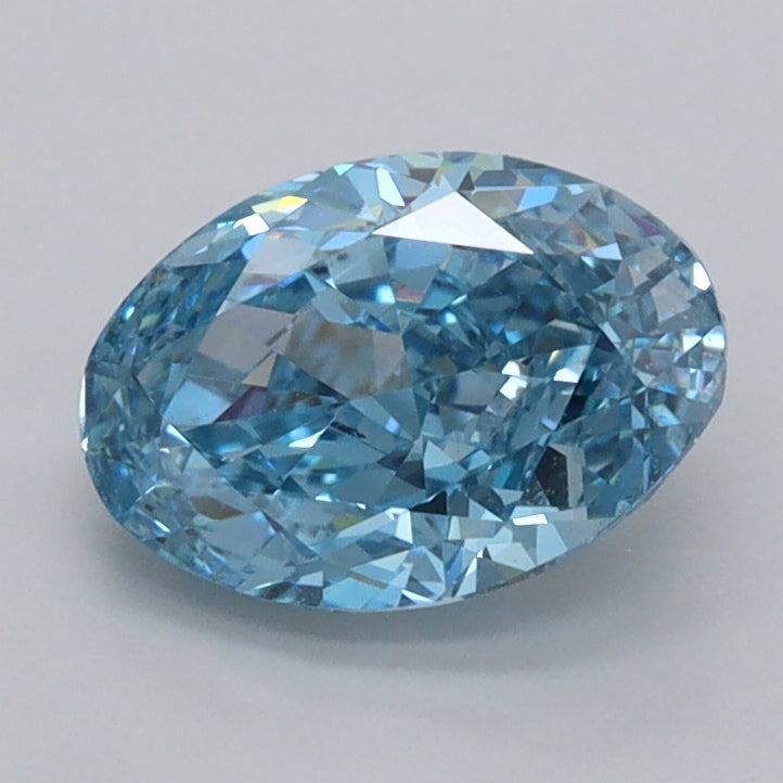 1.33 Carat Oval Shaped, Excellent Cut, VVS2 Clarity, IGI Certified Lab Grown Diamond