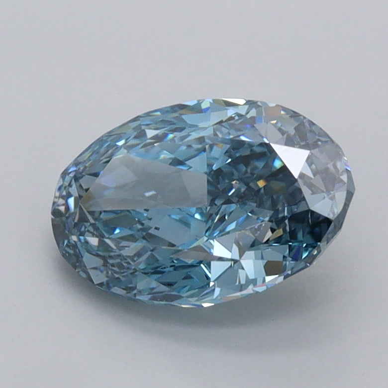 1.51 Carat Oval Shaped, Excellent Cut, VVS2 Clarity, IGI Certified Lab Grown Diamond