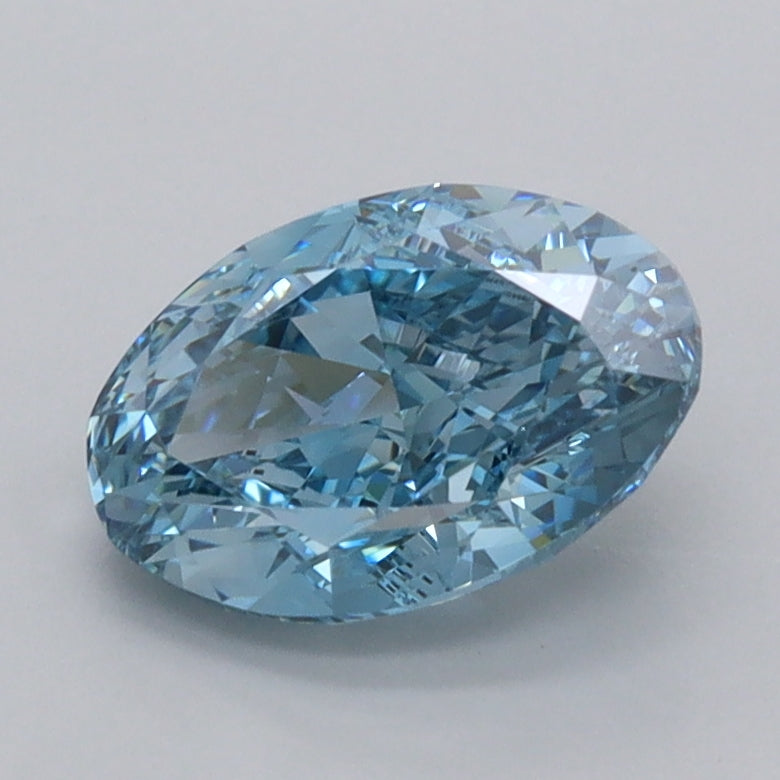 1.51 Carat Oval Shaped, Very Good Cut, VVS2 Clarity, IGI Certified Lab Grown Diamond