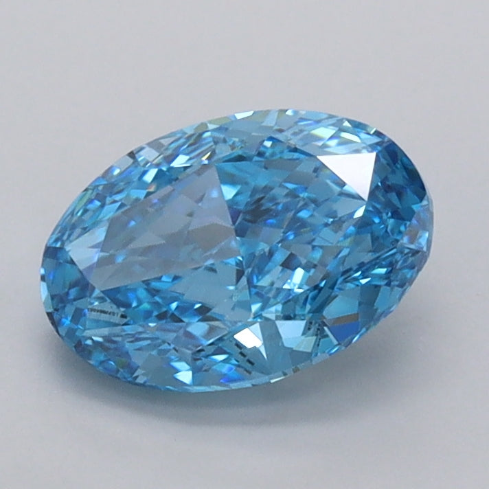 1.15 Carat Oval Shaped, Ideal Cut, VVS1 Clarity, IGI Certified Lab Grown Diamond
