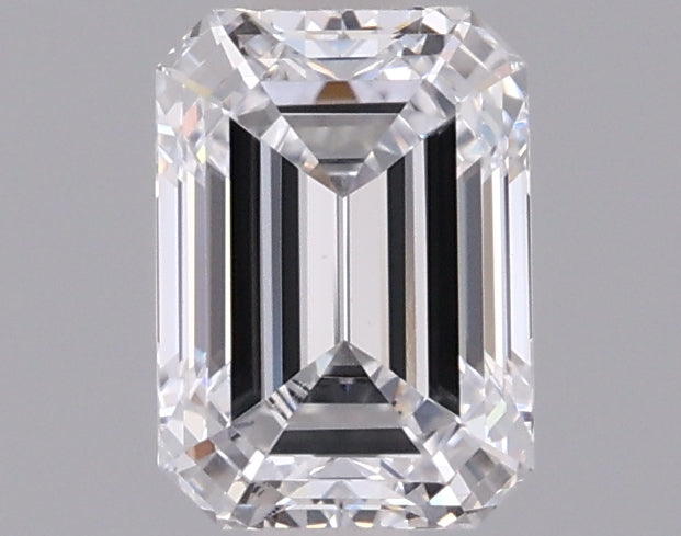 0.99 Carat Emerald Shaped, Ideal Cut, D Color, VVS2 Clarity, IGI Certified Lab Grown Diamond