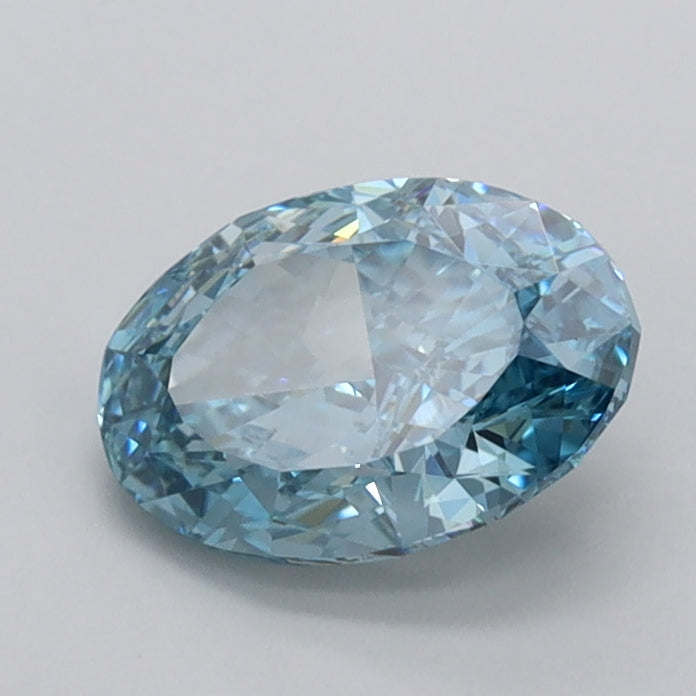 1.03 Carat Oval Shaped, Excellent Cut, VVS2 Clarity, IGI Certified Lab Grown Diamond