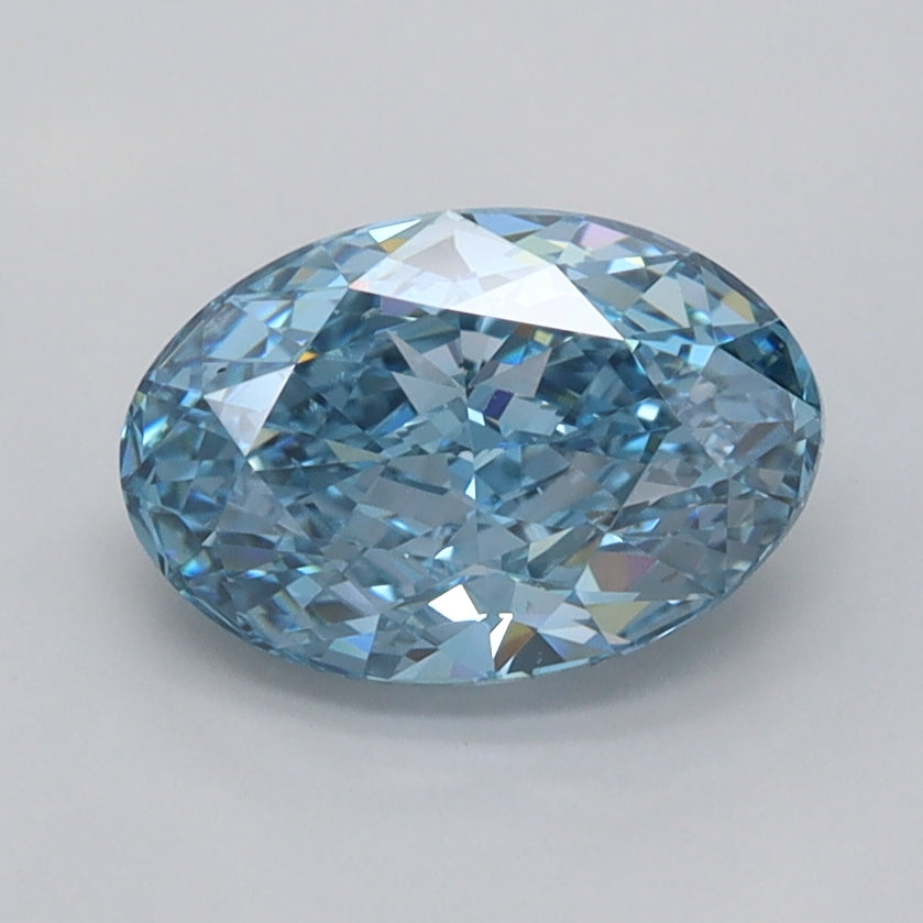 1.51 Carat Oval Shaped, Excellent Cut, VS1 Clarity, IGI Certified Lab Grown Diamond