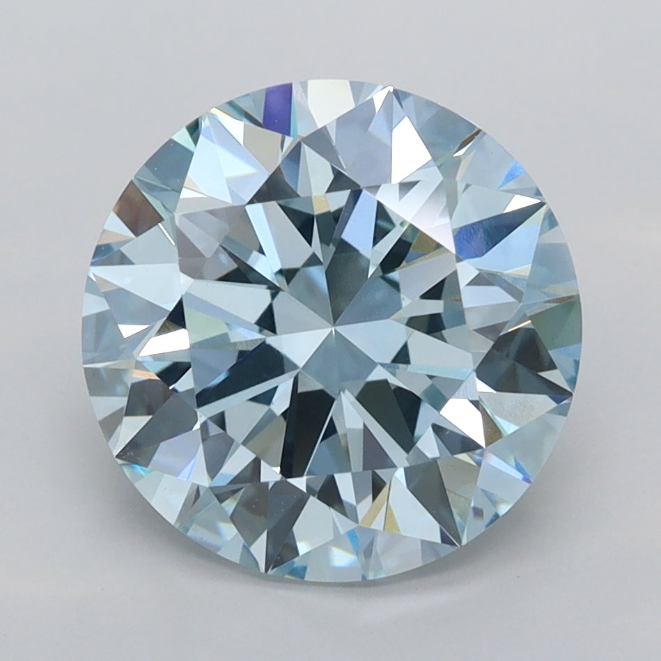 3.50 Carat Round Shaped, Excellent Cut, VVS2 Clarity, IGI Certified Lab Grown Diamond