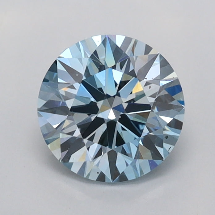 0.99 Carat Round Shaped, Ideal Cut, VVS2 Clarity, IGI Certified Lab Grown Diamond