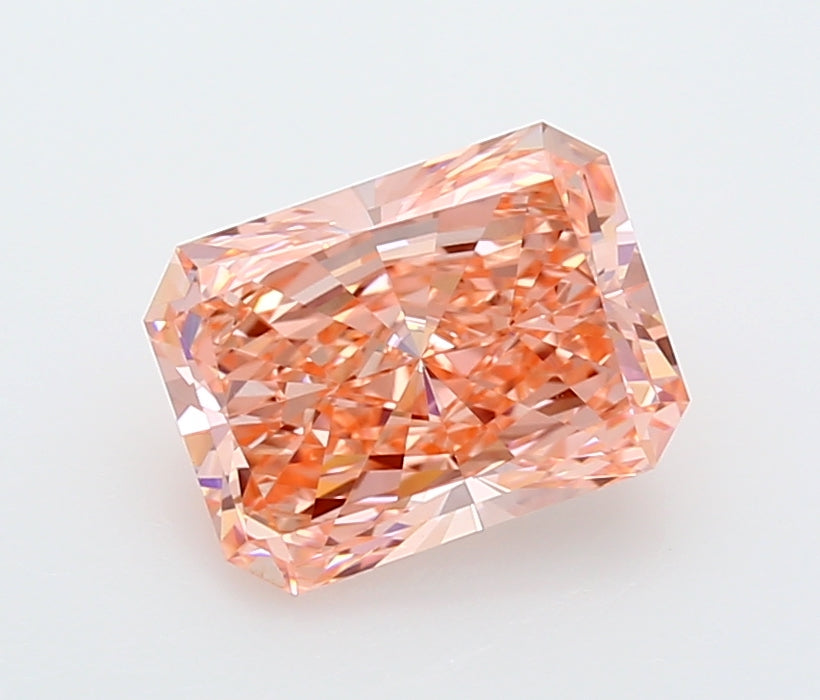 2.49 Carat Radiant Shaped, Excellent Cut, VVS2 Clarity, IGI Certified Lab Grown Diamond