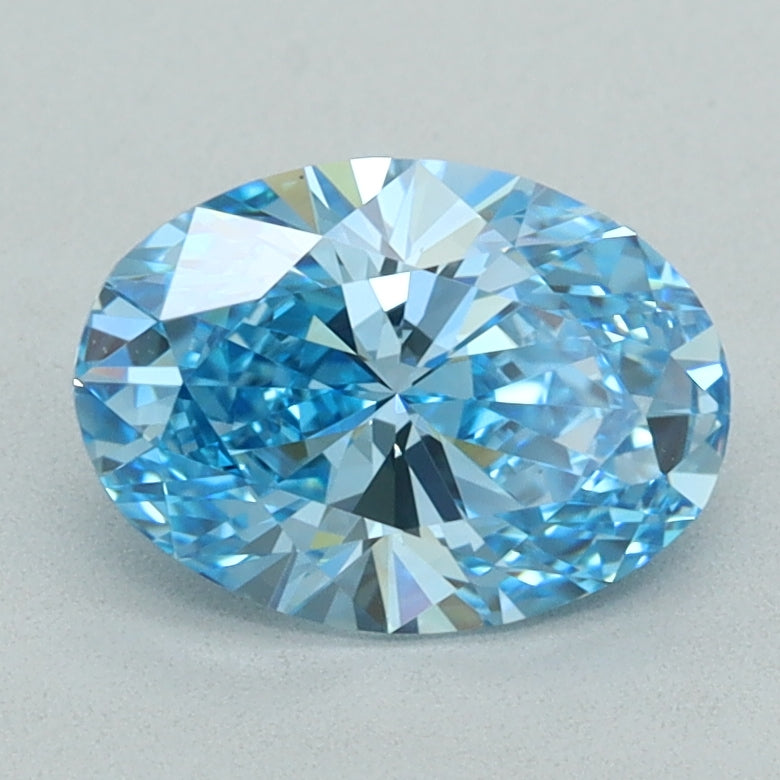 1.53 Carat Oval Shaped, Excellent Cut, VVS1 Clarity, IGI Certified Lab Grown Diamond