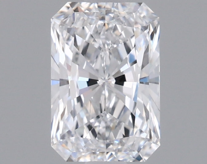 0.99 Carat Radiant Shaped, Ideal Cut, D Color, VVS2 Clarity, IGI Certified Lab Grown Diamond