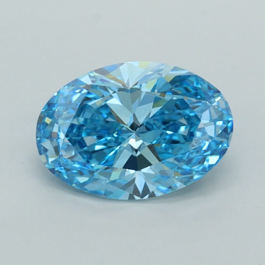 1.23 Carat Oval Shaped, Ideal Cut, VVS1 Clarity, IGI Certified Lab Grown Diamond