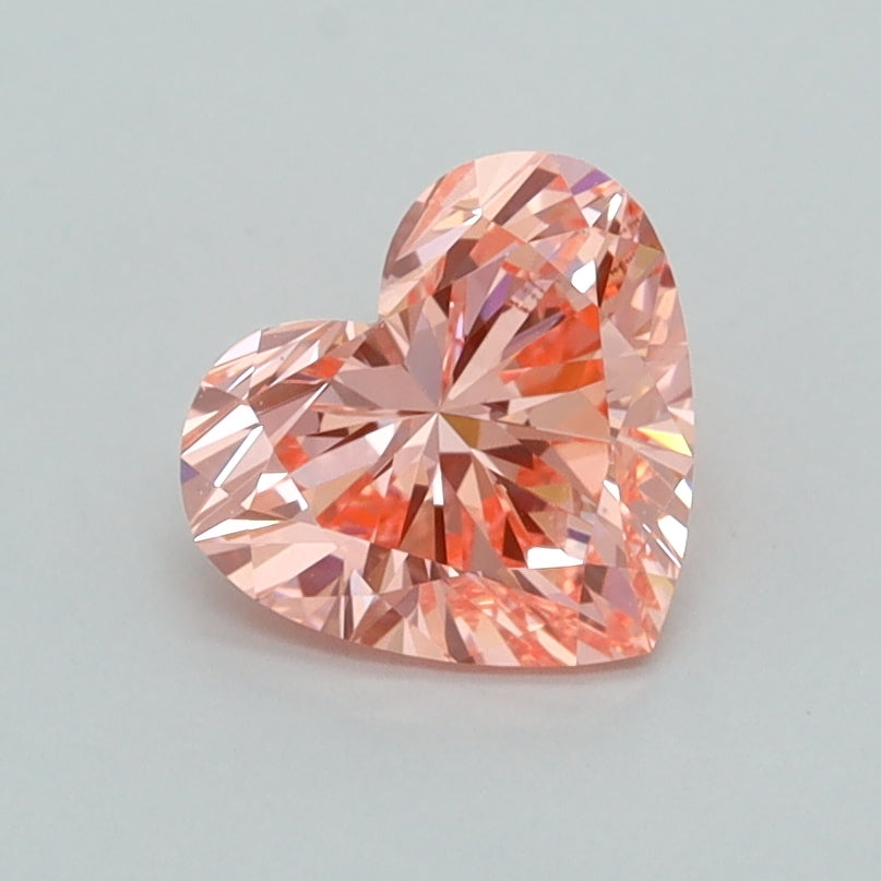 1.00 Carat Heart Shaped, Excellent Cut, VVS2 Clarity, IGI Certified Lab Grown Diamond