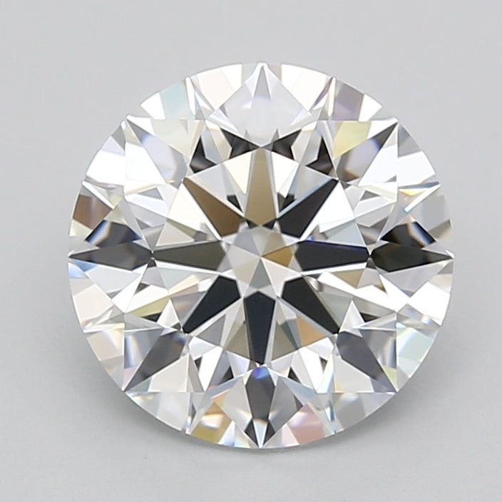 3.87 Carat Round Shaped, Ideal Cut, F Color, FL Clarity, IGI Certified Lab Grown Diamond
