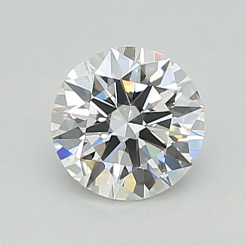 0.57 Carat Round Shaped, Ideal Cut, E Color, IF Clarity, IGI Certified Lab Grown Diamond