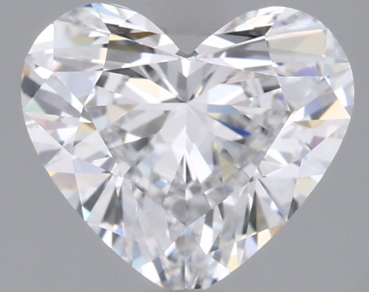 1.37 Carat Heart Shaped, Excellent Cut, D Color, VVS1 Clarity, IGI Certified Lab Grown Diamond