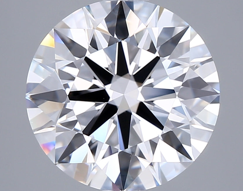 3.01 Carat Round Shaped, Ideal Cut, D Color, VS1 Clarity, IGI Certified Lab Grown Diamond