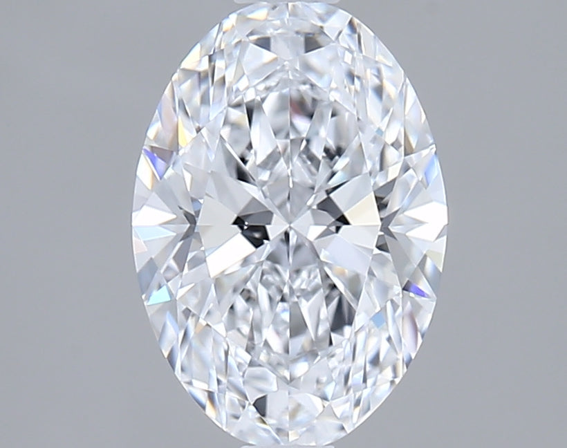 1.28 Carat Oval Shaped, Ideal Cut, D Color, IF Clarity, IGI Certified Lab Grown Diamond