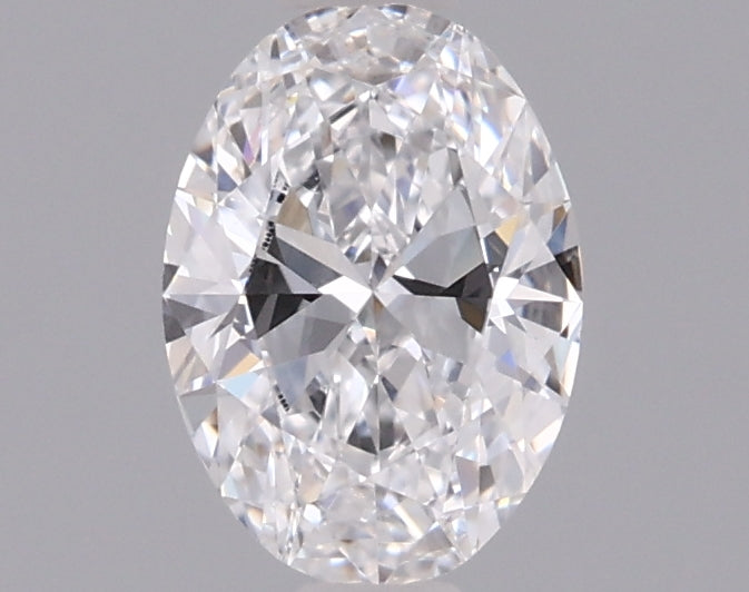 0.67 Carat Oval Shaped, Ideal Cut, D Color, VS1 Clarity, IGI Certified Lab Grown Diamond