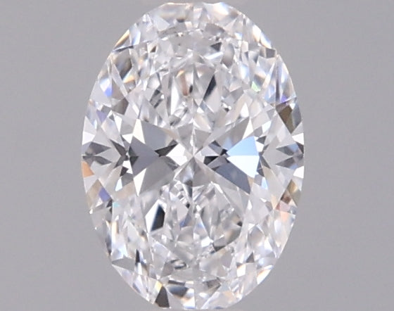 0.40 Carat Oval Shaped, Ideal Cut, D Color, VVS1 Clarity, IGI Certified Lab Grown Diamond