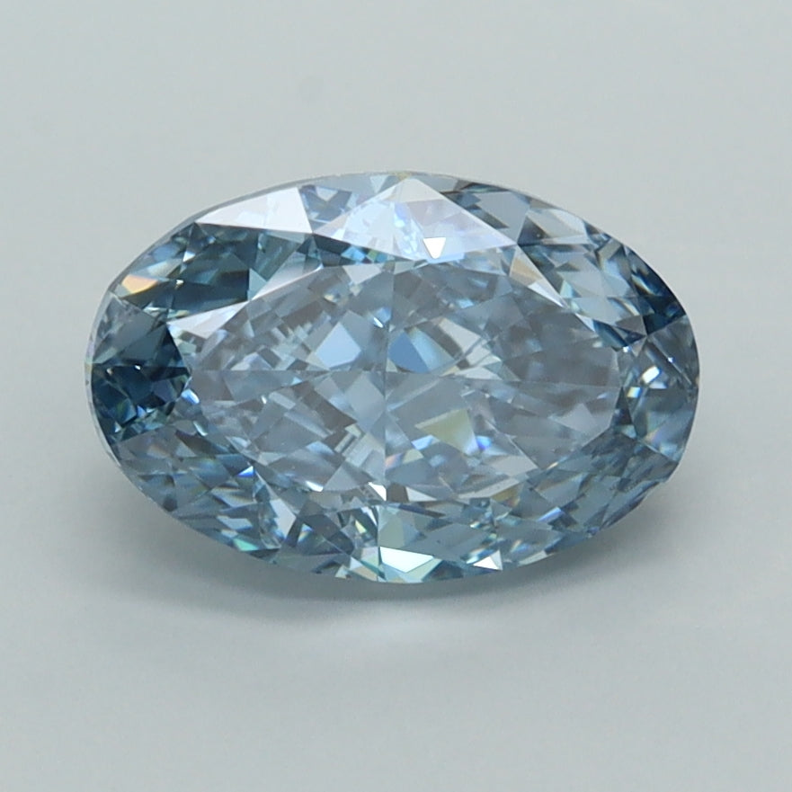 2.04 Carat Oval Shaped, Excellent Cut, IF Clarity, IGI Certified Lab Grown Diamond