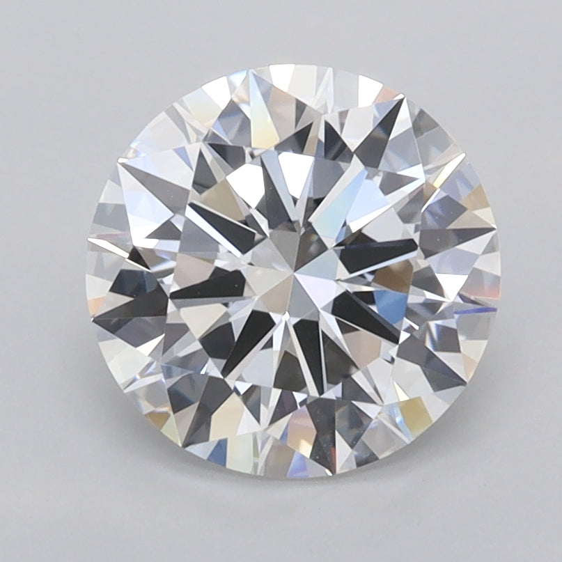 1.85 Carat Round Shaped, Excellent Cut, D Color, FL Clarity, IGI Certified Lab Grown Diamond