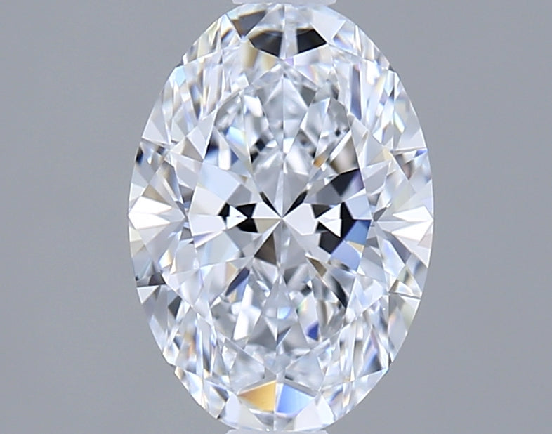 1.00 Carat Oval Shaped, Ideal Cut, F Color, IF Clarity, IGI Certified Lab Grown Diamond