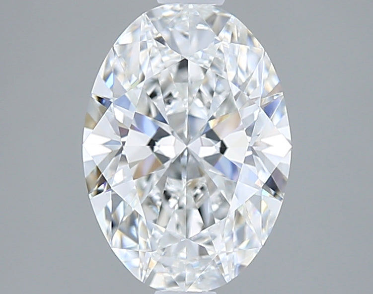 1.81 Carat Oval Shaped, Ideal Cut, E Color, FL Clarity, IGI Certified Lab Grown Diamond