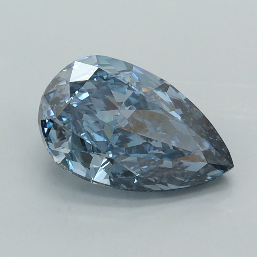1.57 Carat Pear Shaped, Excellent Cut, VVS2 Clarity, IGI Certified Lab Grown Diamond