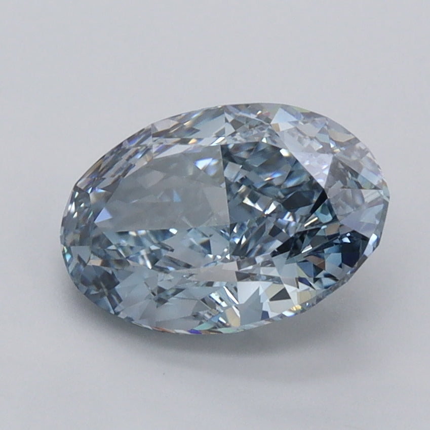 2.02 Carat Oval Shaped, Very Good Cut, VVS2 Clarity, IGI Certified Lab Grown Diamond