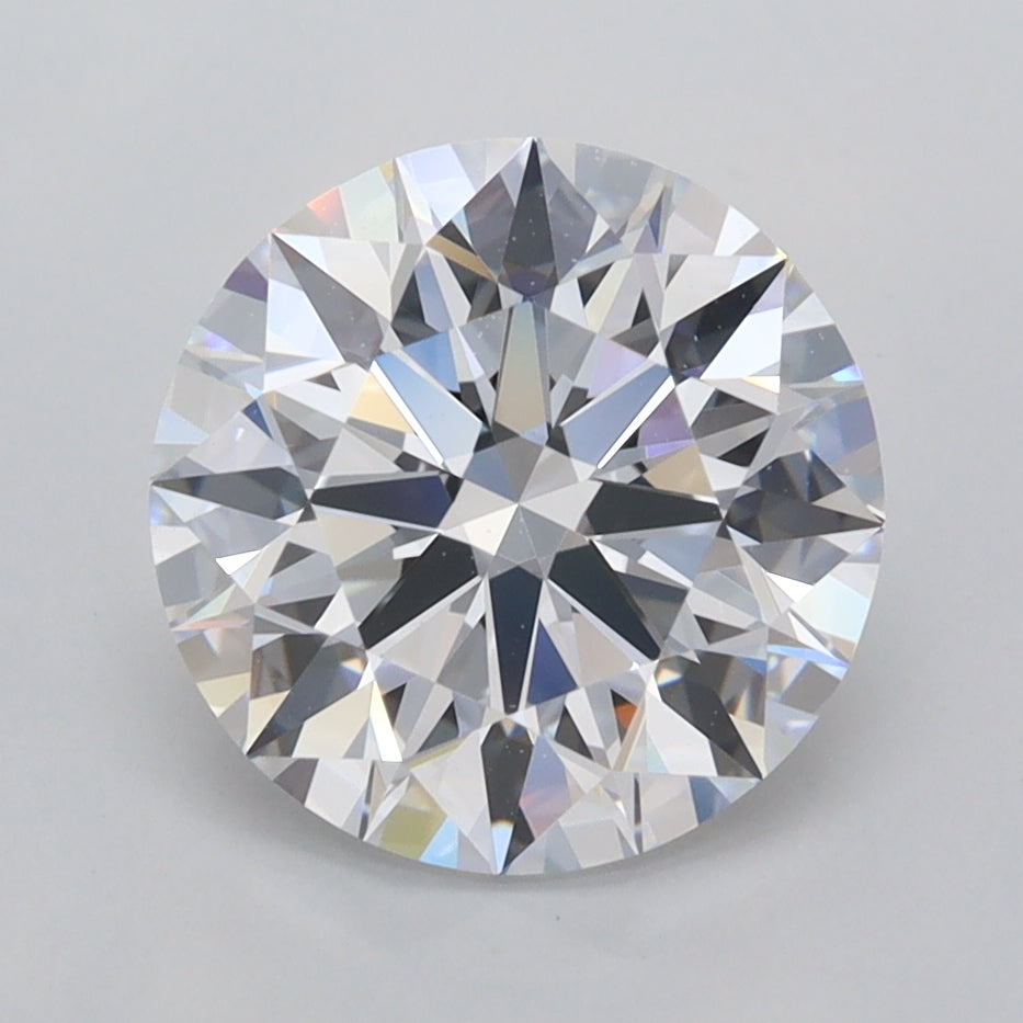 2.79 Carat Round Shaped, Ideal Cut, D Color, FL Clarity, IGI Certified Lab Grown Diamond