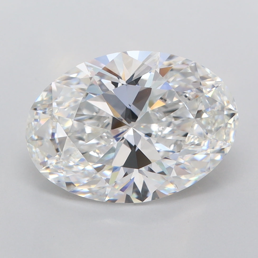 3.32 Carat Oval Shaped, Ideal Cut, E Color, FL Clarity, IGI Certified Lab Grown Diamond