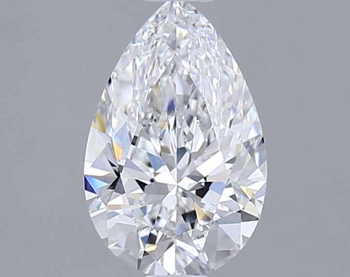 0.96 Carat Pear Shaped, Ideal Cut, D Color, IF Clarity, IGI Certified Lab Grown Diamond
