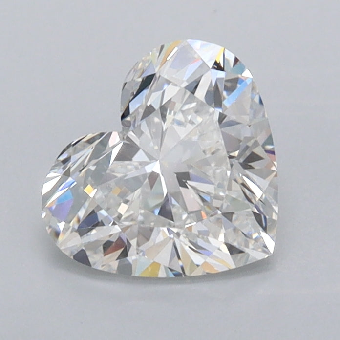 1.04 Carat Heart Shaped, Excellent Cut, E Color, VVS1 Clarity, IGI Certified Lab Grown Diamond