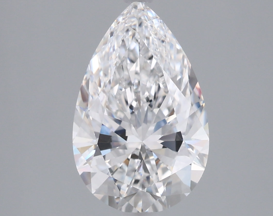 1.98 Carat Pear Shaped, Ideal Cut, D Color, FL Clarity, IGI Certified Lab Grown Diamond