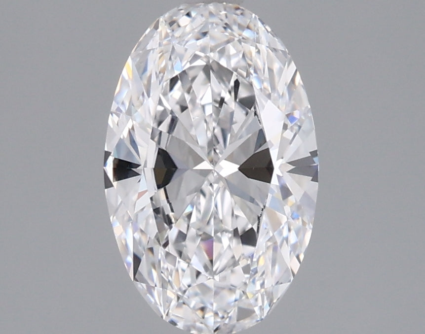 1.35 Carat Oval Shaped, Ideal Cut, D Color, VVS1 Clarity, IGI Certified Lab Grown Diamond