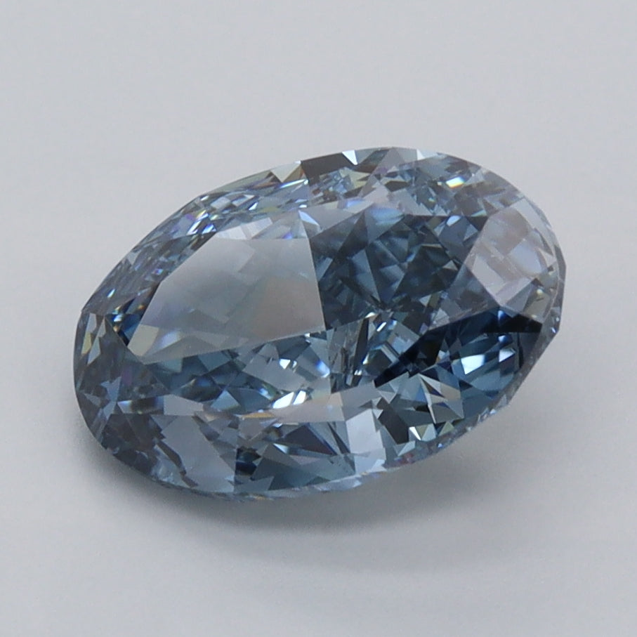 2.52 Carat Oval Shaped, Very Good Cut, VS1 Clarity, IGI Certified Lab Grown Diamond