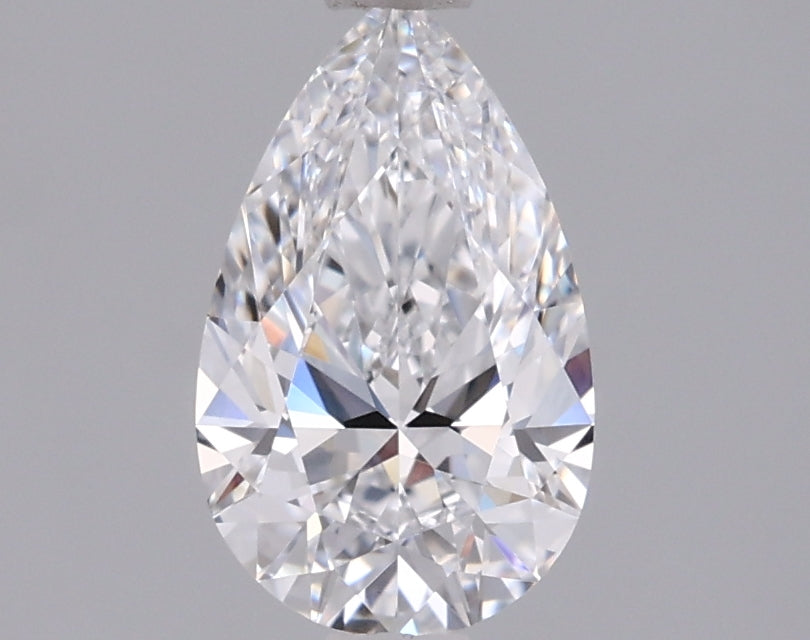 0.99 Carat Pear Shaped, Excellent Cut, D Color, IF Clarity, IGI Certified Lab Grown Diamond
