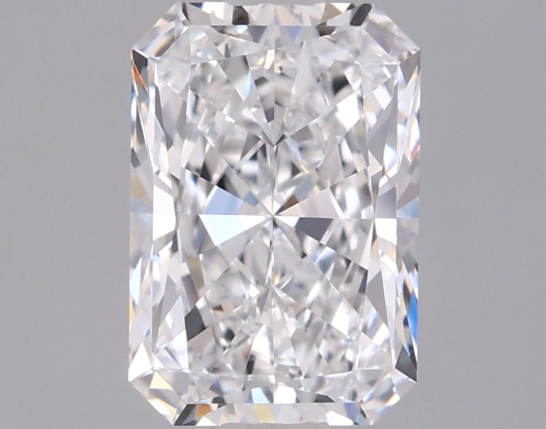 1.44 Carat Radiant Shaped, Excellent Cut, D Color, VVS1 Clarity, IGI Certified Lab Grown Diamond
