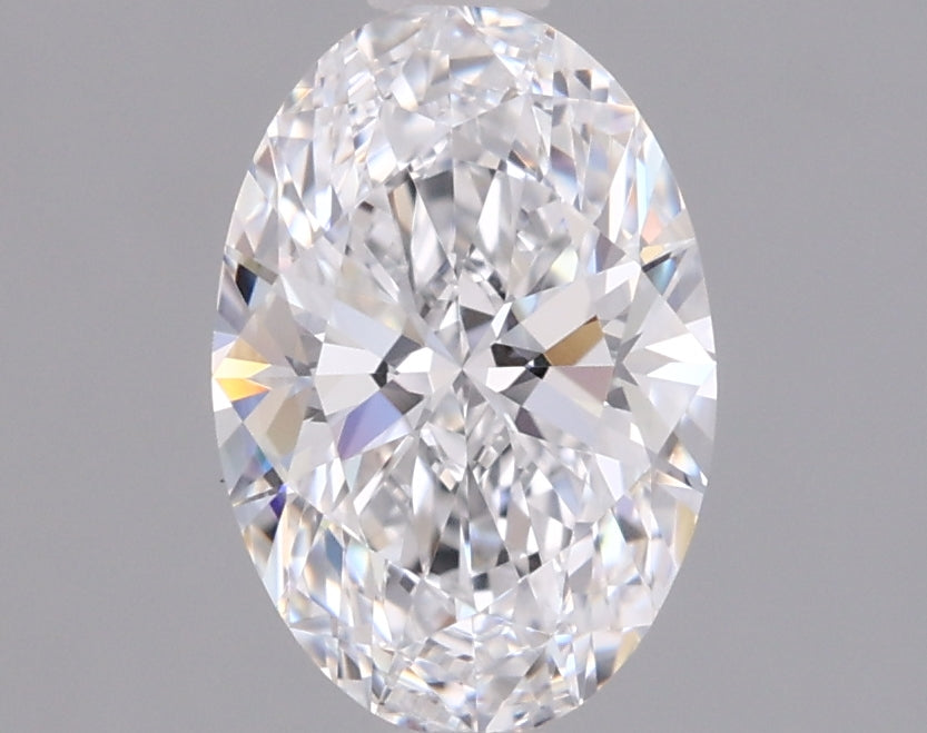 1.04 Carat Oval Shaped, Ideal Cut, D Color, IF Clarity, IGI Certified Lab Grown Diamond