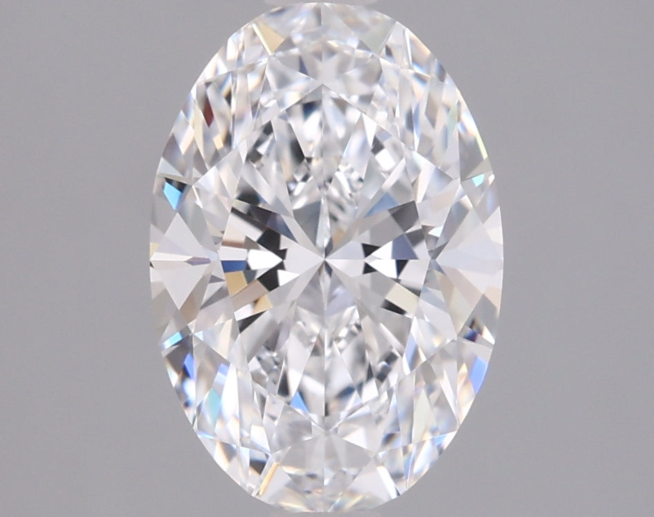 1.53 Carat Oval Shaped, Ideal Cut, D Color, IF Clarity, IGI Certified Lab Grown Diamond